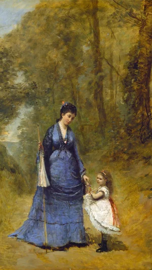 Madame Stumpf and Her Daughter