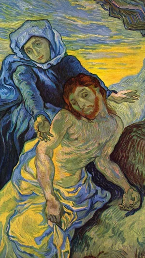 The Pietà (after Delacroix)