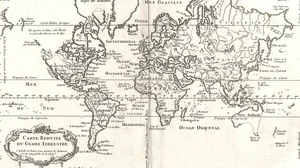 Carte Reduite du Globe Terrestre