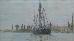 Anchored Chasse-marée