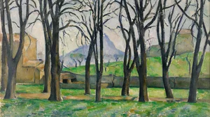 Les Marronniers du Jas de Bouffan en hiver