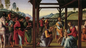 Adoration of the Magi (Predella Panel)