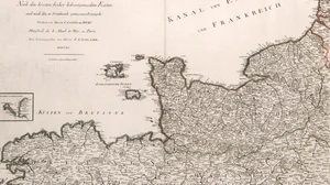 Neueste Generalkarte von Frankreich, northwestern sheet