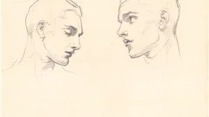 Studies of a Man's Head