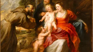 La Sainte Famille avec saint François, sainte Anne et l'Enfant saint Jean-Baptiste