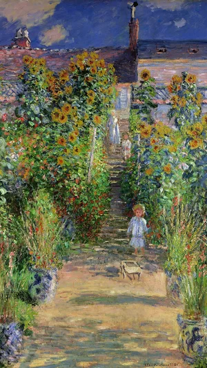 The Artist's Garden at Vétheuil