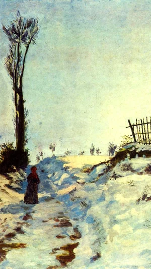 Hollow in the snow