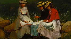 Girls in a Landscape