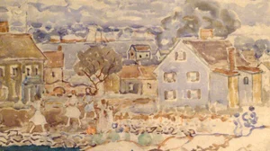 Glimpse of the Harbor, Gloucester