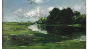 Long Island Landscape after a Shower of Rain (After the Shower)