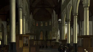 The Interior of the Oude Kerk, Amsterdam