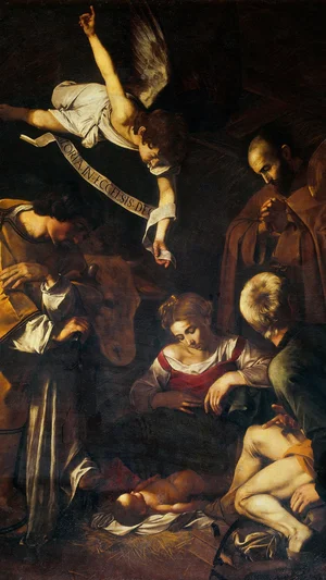 Nativity with Saint Francis and Saint Lawrence