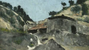 Paysage avec moulin à eau (Landscape with Water Mill)