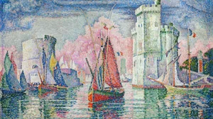 Entrance of La Rochelle Harbor