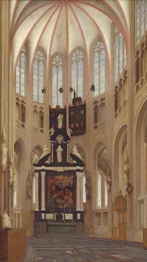 Interior of the Cathedral of Saint John at 's-Hertogenbosch
