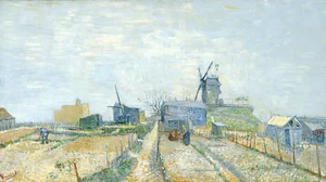 Montmartre: mills and vegetable gardens
