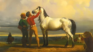 The Grey Horse (At the Horse Fair)