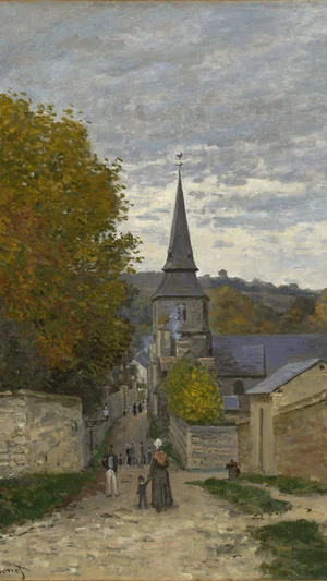 Street in Sainte-Adresse