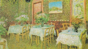 Interior of a restaurant