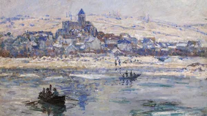 Vétheuil in Winter