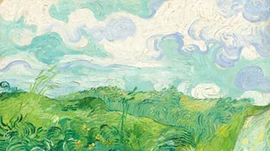 Green Wheat Fields, Auvers