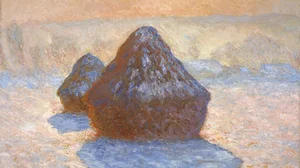 Haystacks: Snow Effect