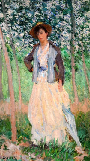 The Stroller (Suzanne Hoschedé, later Mrs. Theodore Earl Butler, 1868–1899)