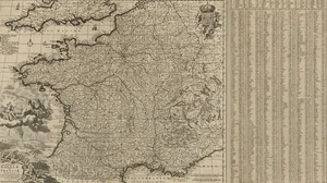 Galliae seu Franciae tabula qua omnes provinciae, viae angiariae et aliae res notatu dignae