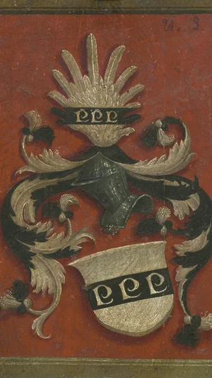 Coat of Arms for Margarethe Vöhlin [reverse]