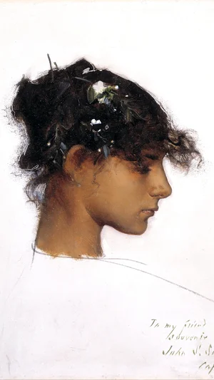 Rosina Ferrara, Head of a Capri Girl