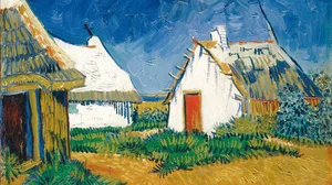 Three White Cottages in Saintes-Maries