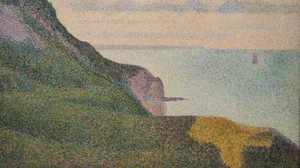 Seascape at Port-en-Bessin, Normandy