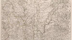 Neueste Generalkarte von Frankreich, central eastern sheet