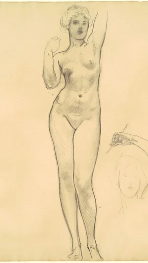 Studies of Aphrodite for 'Aphrodite and Eros'