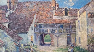 Farmyard in Saint-Mammès