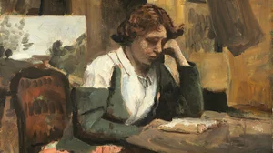 Young Girl Reading