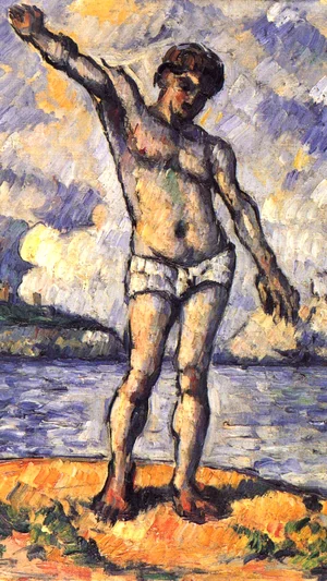 Man Standing, Arms Extended