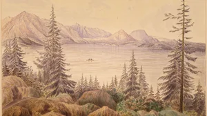 Kellispelm Lake or Pend'Oreille Lake, from View Point