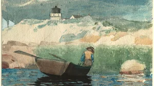 Menino em barco, Gloucester
