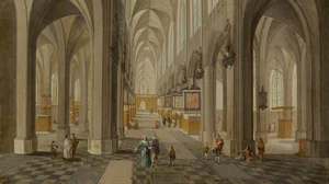Interior of Antwerp Cathedral