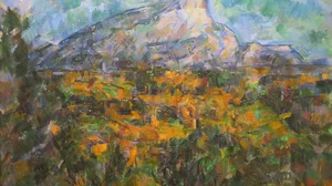 Mont Sainte-Victoire from Les Lauves