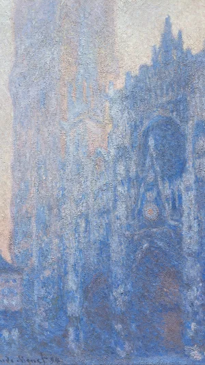 Rouen Cathedral, Portal and Tower d'Albane, Dawn