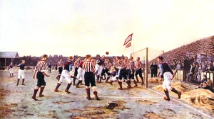 Sunderland c. Aston Villa, un corner