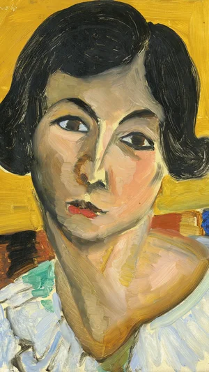 Tête de femme penchée (Lorette)