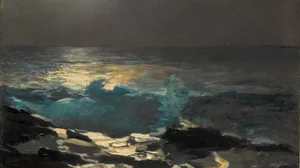 Moonlight, Wood Island Light