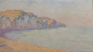 A Cliff at Pourville in the Morning