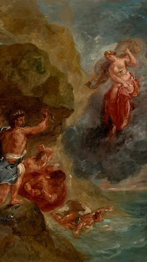 The Winter - Juno beseeches to destroy Eneas' Fleet
