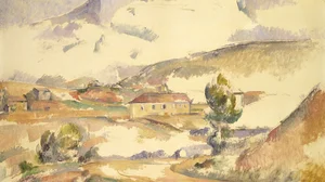 Montagne Sainte-Victoire, from near Gardanne