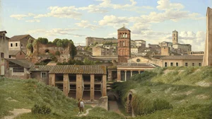 View of the Cloaca Maxima, Rome