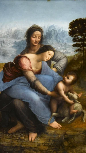 The Virgin and Child with Saint Anne